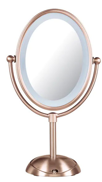 Conair Reflections LED Mirror Rose Gold