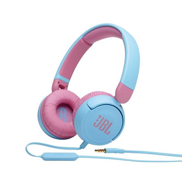 JBL JR310 Kids on-ear Wired Headphones – Blue
