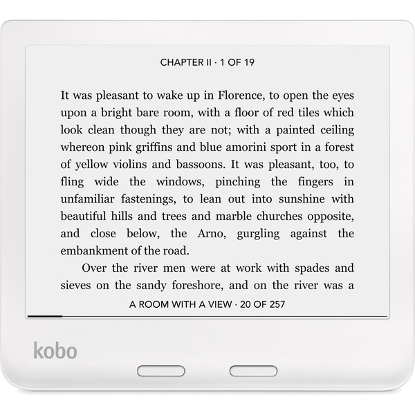 Kobo Libra 2 eReader 7 Touch Screen HD Display Ink Carta 32GB - White -  Buy Online - Heathcotes