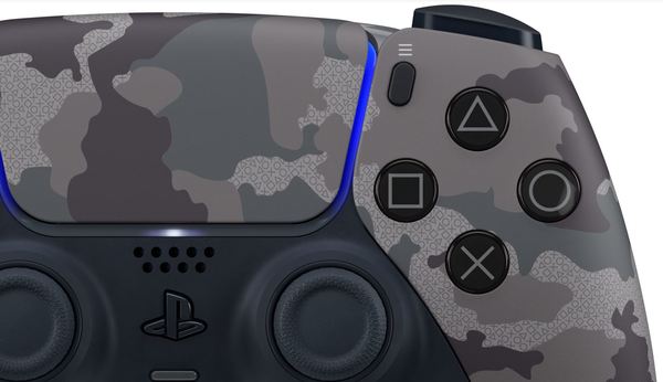 Controle PS5 sem fio DualSense™ Camouflage Gray