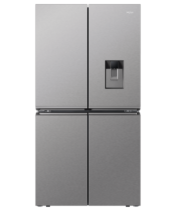 Haier Quad Door Refrigerator Freezer 623L Ice & Water Satina - Buy ...