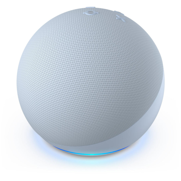 Echo Dot (5th Gen) With Clock- Cloud Blue - Buy Online - Heathcotes