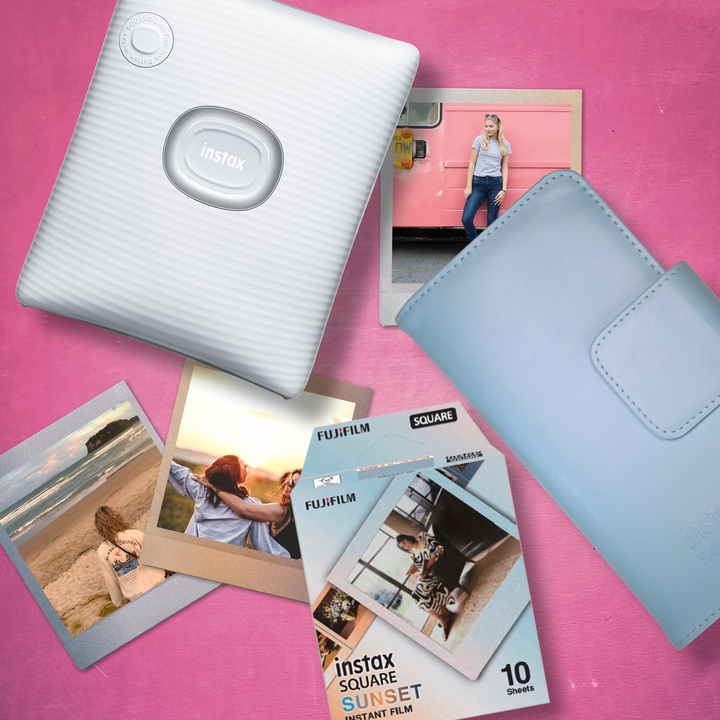 Instax Square Link Limited Edition White Gift Pack - Buy Online - Heathcotes