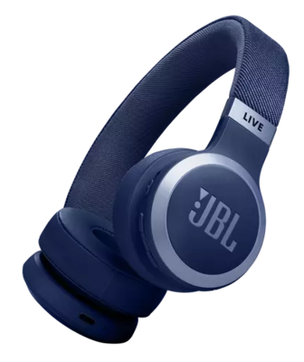 JBL Live 670NC Wireless On-Ear Noise Cancelling Headphones Blue