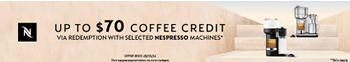 Nespresso Mothers Day Promotion
